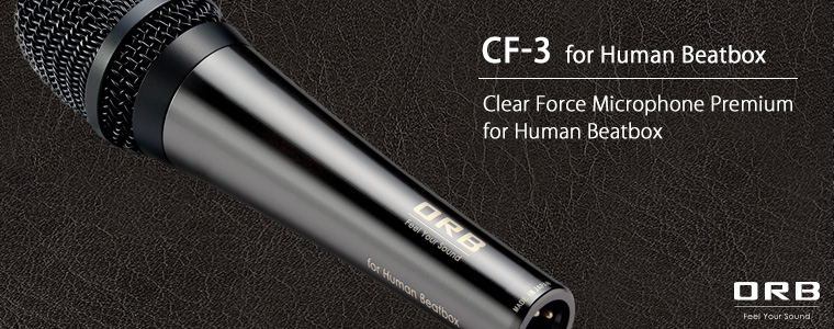 ORB Pro:CF-3 for Human Beatbox(Clear Force Microphone Premium for Human  Beatbox)